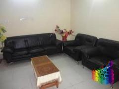 Leather Sofa 5 Seathed