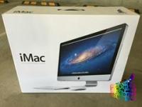 imac 27inch core i7 intact seal pack boxed urgent sale