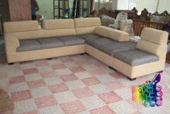 9 feet L sofa set Product Id No SL132F