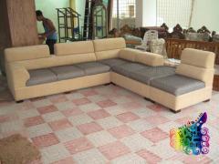 9 feet L sofa set Product Id No SL132F