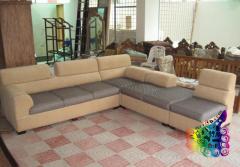 9 feet L sofa set Product Id No SL132F
